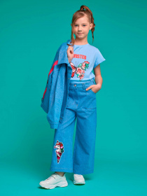 Широкие джинсы YUMSTER модель YH.22.25.001 Фото