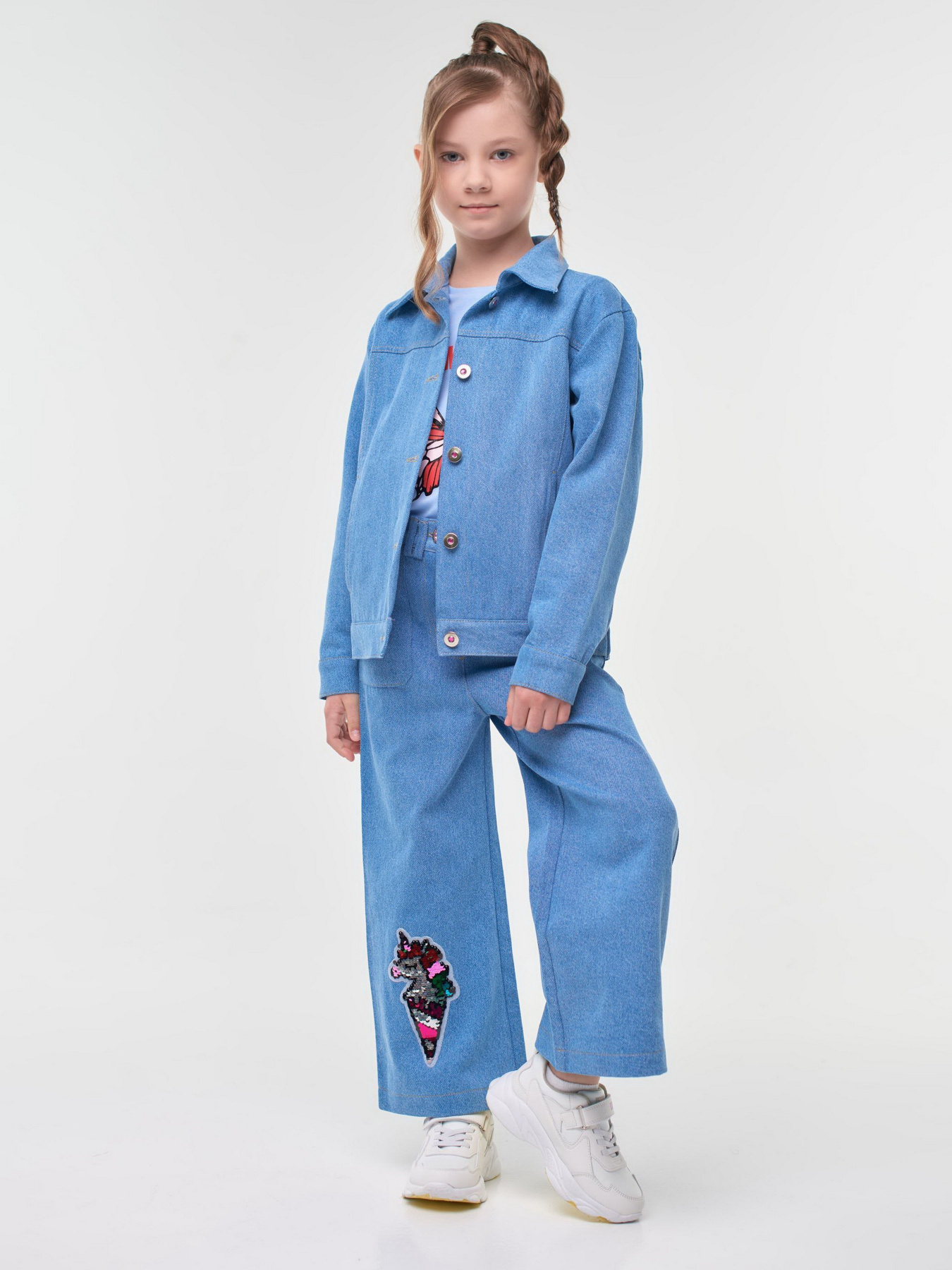 Джинсовая куртка YUMSTER модель YH.23.13.001 Фото