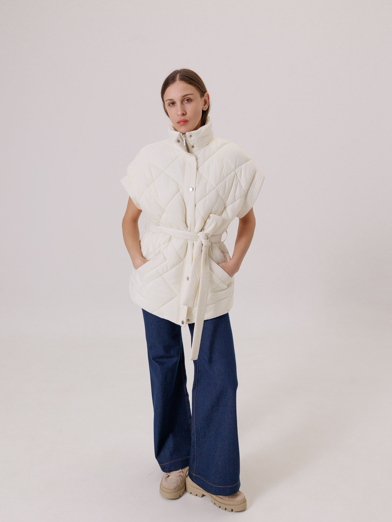 Утепленный жилет Alnest модель AN075 Утепленный жилет Alnest модель AN075 Фото