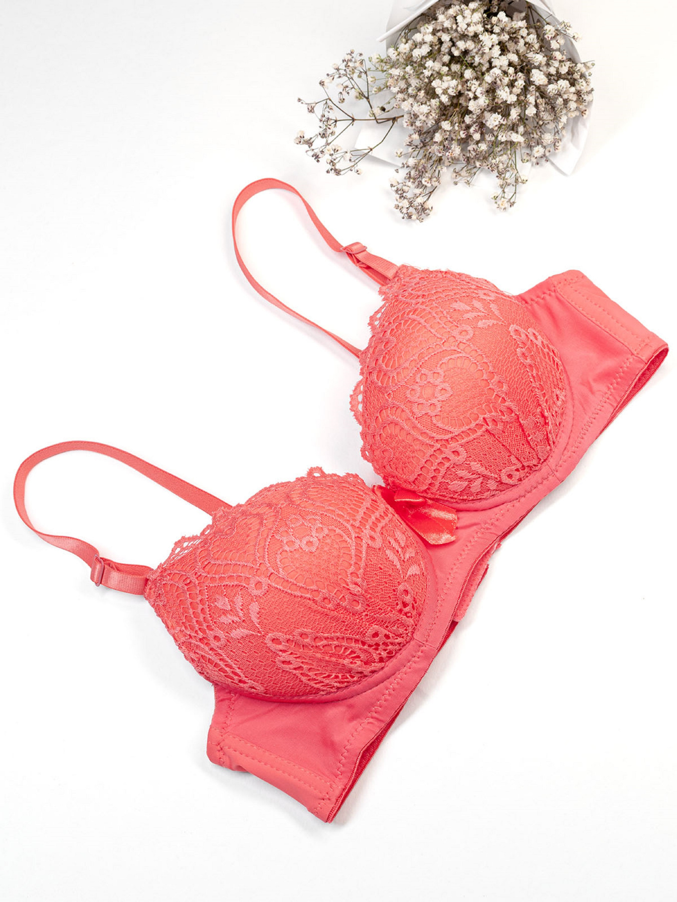 Бюстгальтер ISSA Plus модель BL2-896_коралловый Фото