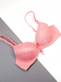 Бюстгальтер ISSA Plus модель BL2-897_розовый Фото