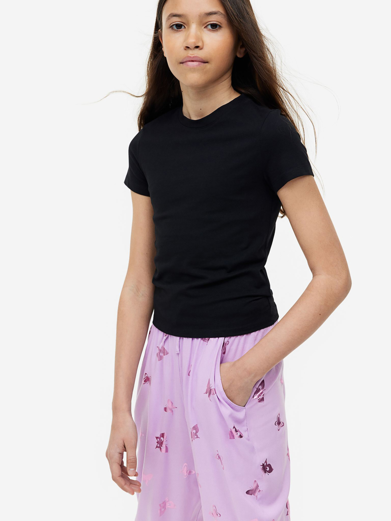 Брюки повседневные H&M модель 71317 Фото