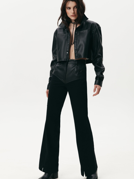 Расклешенные джинсы Gepur модель 44999 Фото