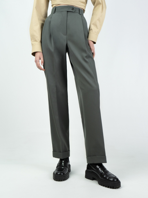 Класичні штани Be & Aver модель BEAVR_BA_SS23_160 Фото