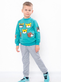 Повседневный костюм Носи своє модель 6063-057-33-8-bryuzovij-nefrit Фото