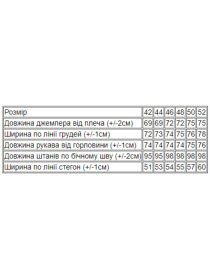 Спортивный костюм Носи своє модель 8263-057-chornilxno-sinj Фото