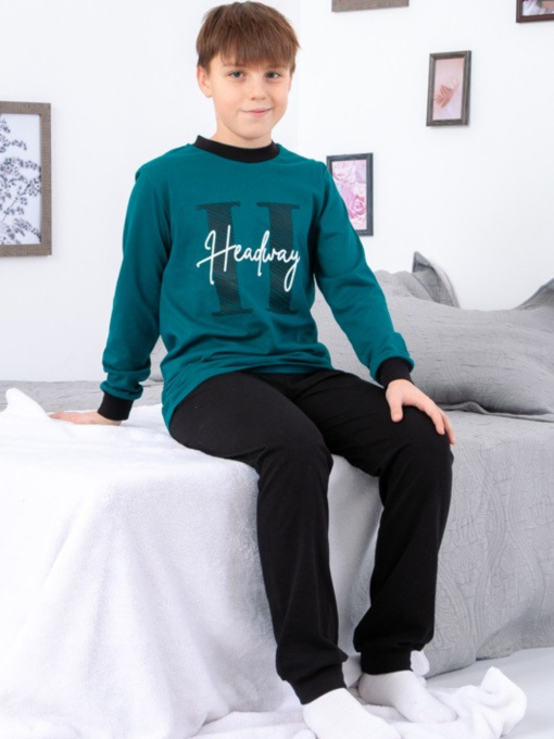 Пижама Носи своє модель 6076-001-33-1-smaragdovij-n Фото