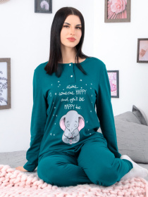 Пижама Носи своє модель 8240-001-33-smaragdovij Пижама Носи своє модель 8240-001-33-smaragdovij Фото