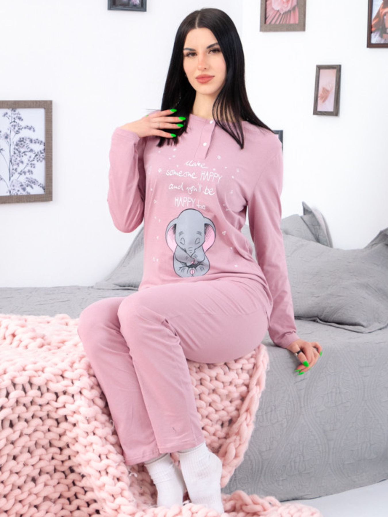 Пижама Носи своє модель 8240-001-33-pudra Фото