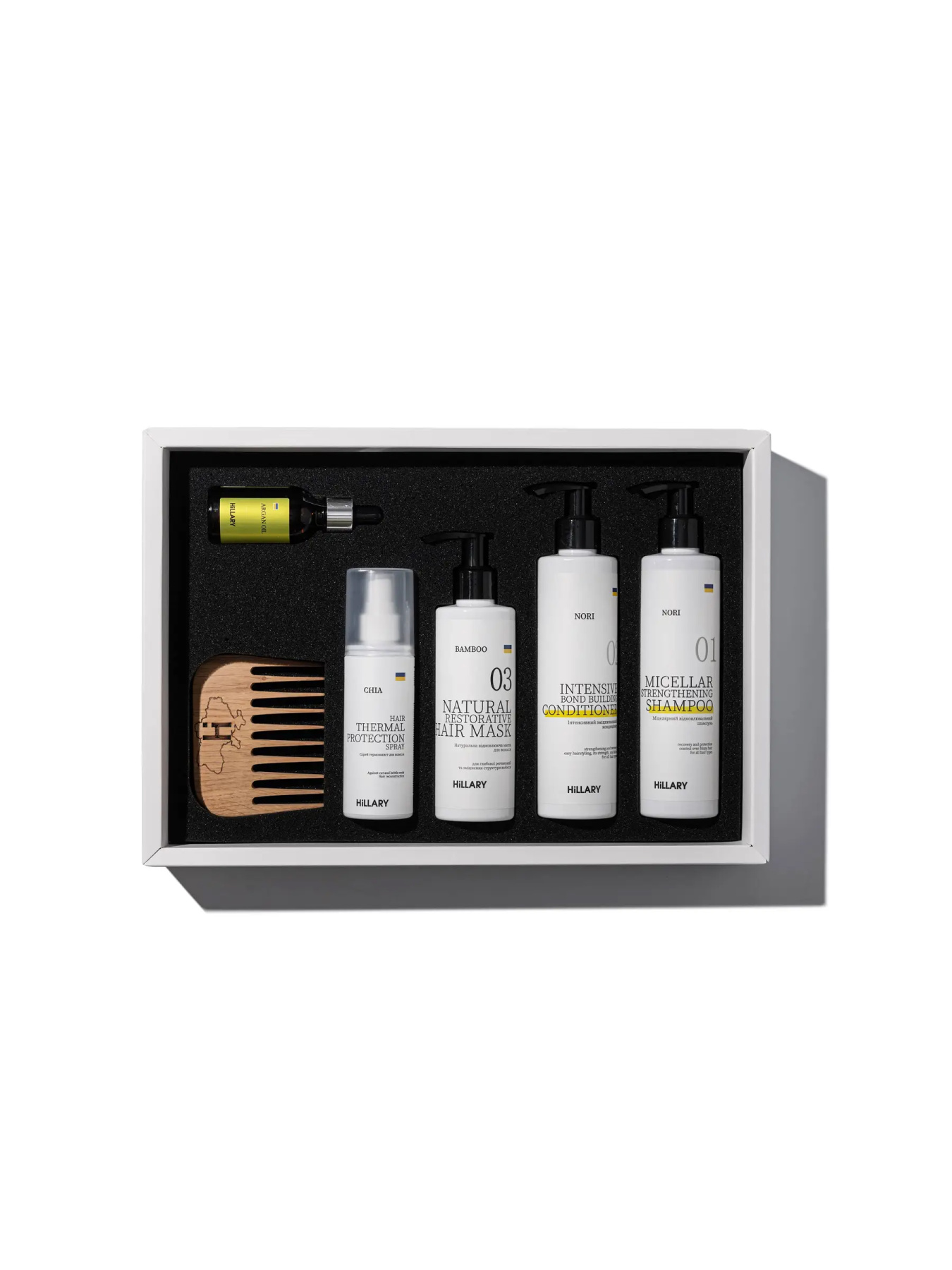 Набір догляду за всіма типами волосся Hillary модель M-11-766 Фото
