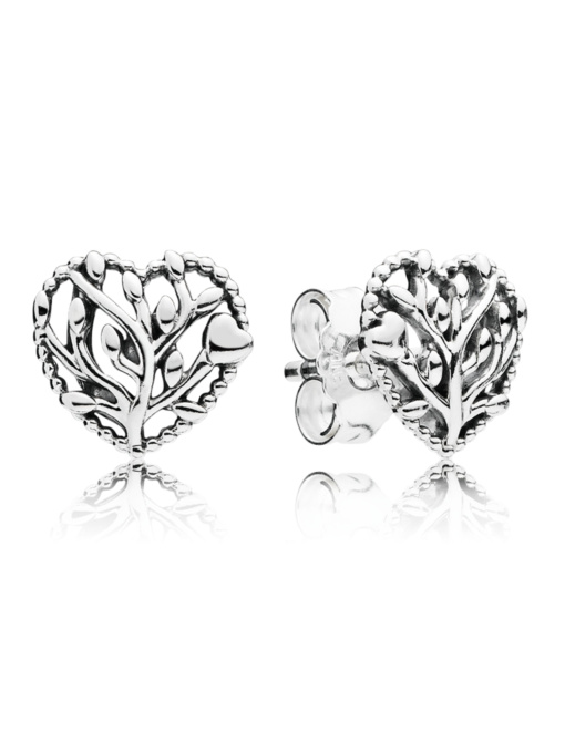 Серьги-гвоздики PANDORA Moments модель 297085 Фото