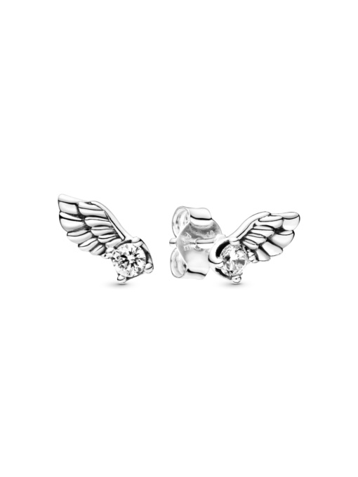 Серьги-гвоздики PANDORA Moments модель 298501C01 Фото
