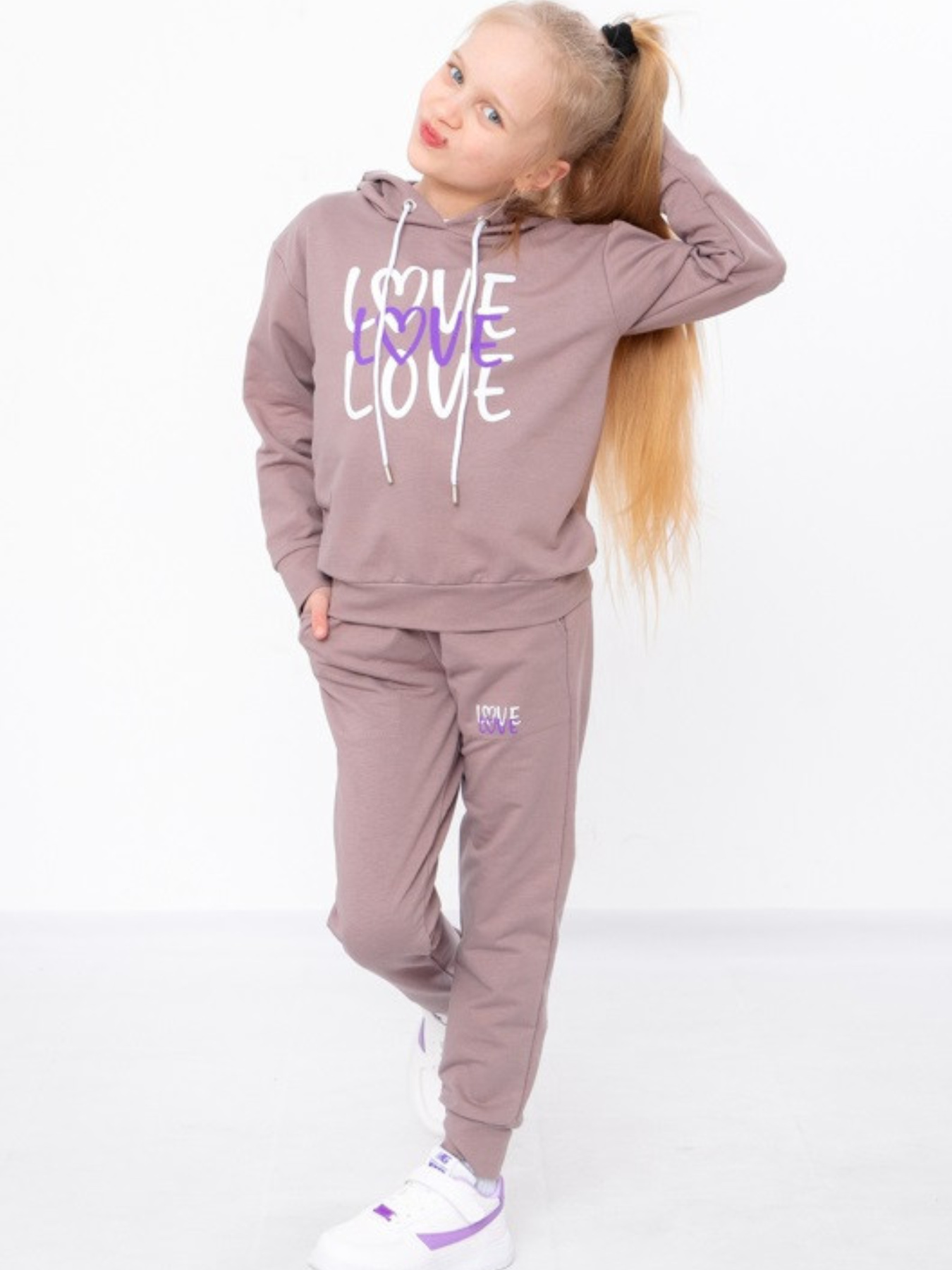 Спортивный костюм Носи своє модель 6415-057-33-5-popelqsta-lavanda Фото