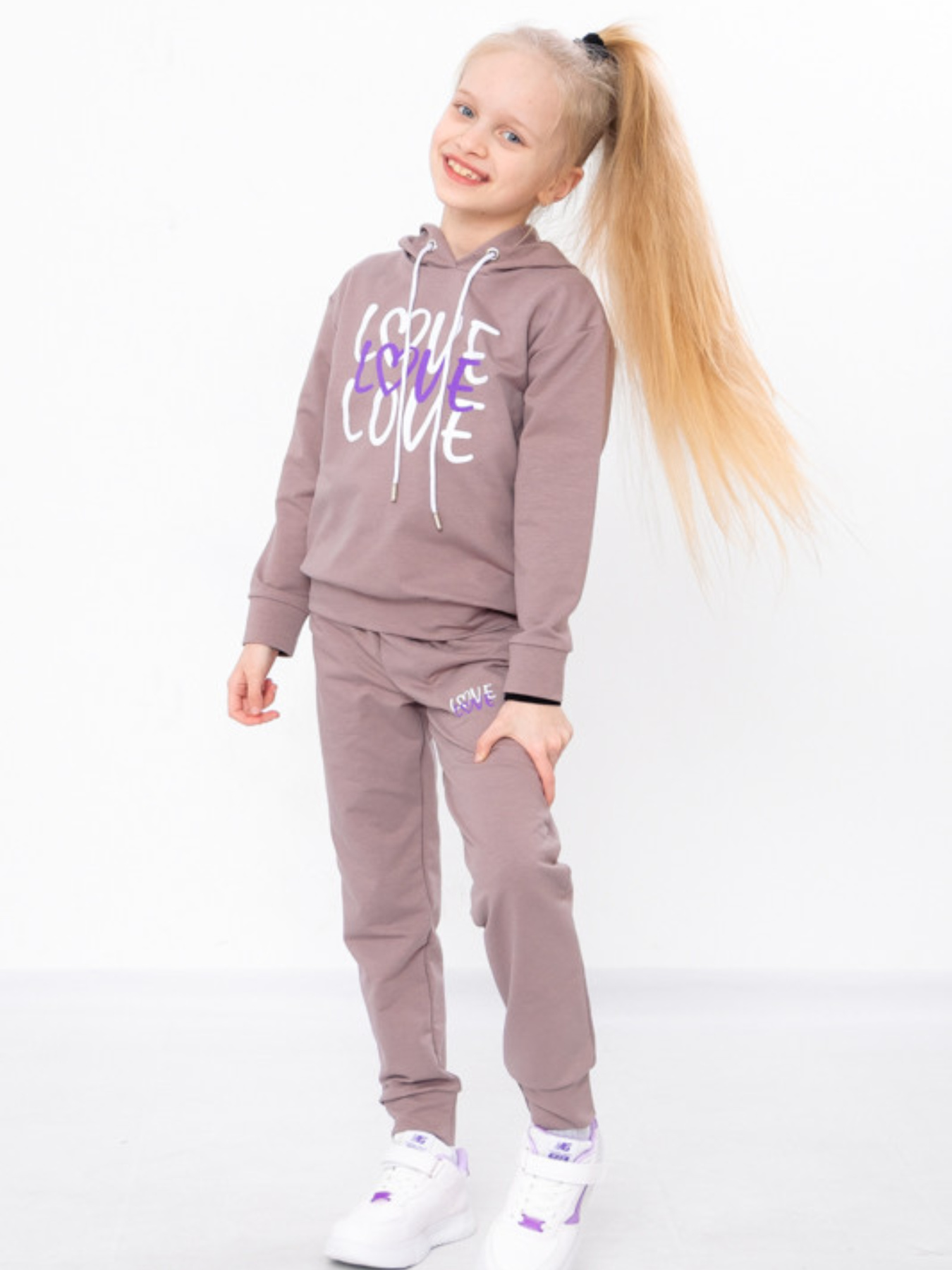 Спортивный костюм Носи своє модель 6415-057-33-5-popelqsta-lavanda Фото