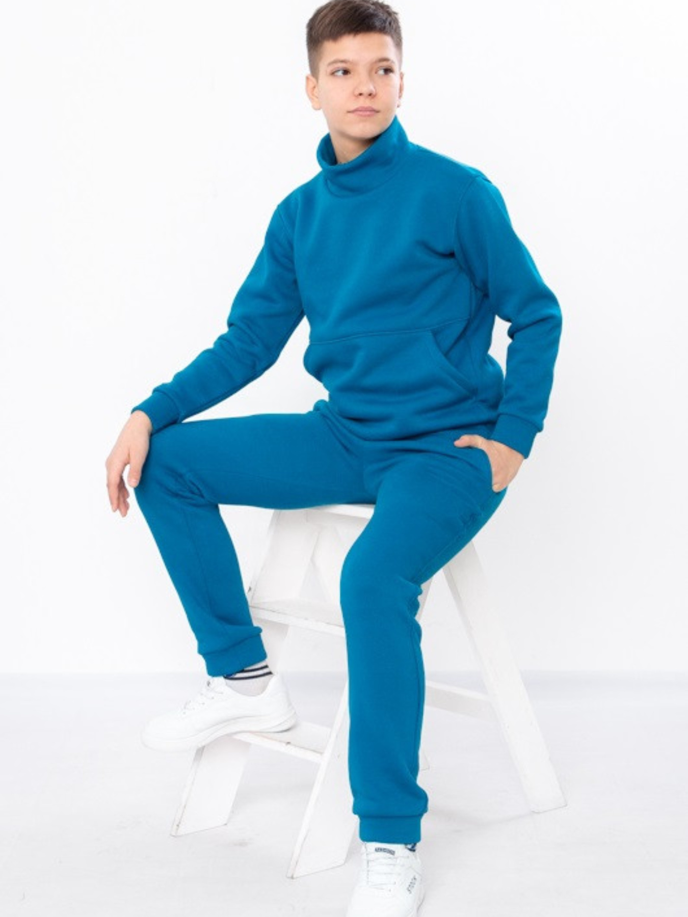 Повсякденний костюм Носи своє модель 6343-025-temna-bryuza Фото