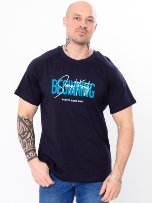 Футболка Носи своє модель 8010-001-33-2-chornilxno-sinj Фото