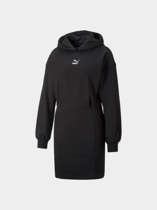 Платье миди PUMA Classics Hooded Dress модель 535687 Фото