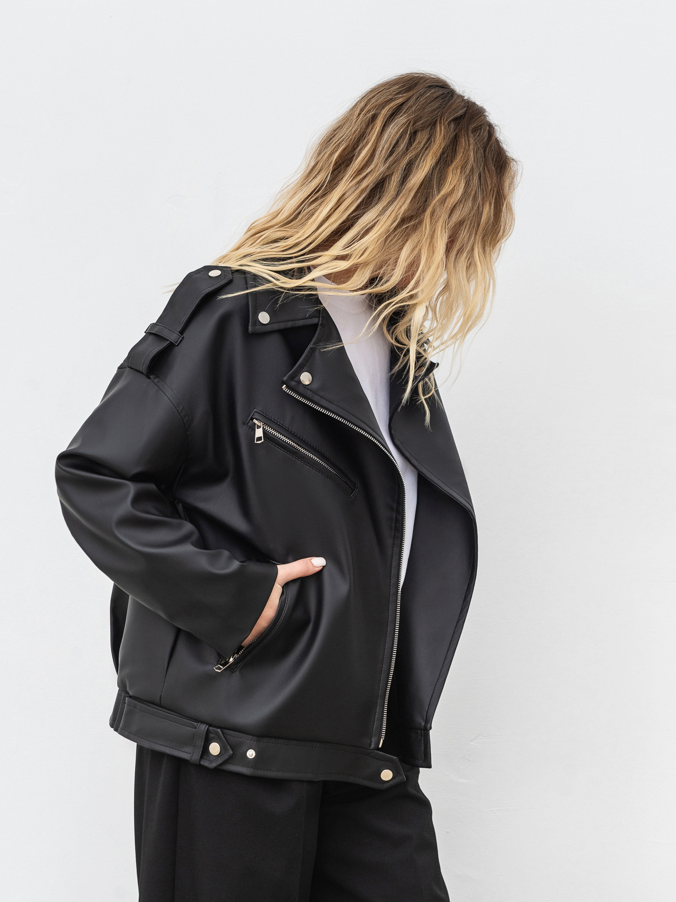 Шкіряна куртка Romashka Берлін модель 208016206101 Фото