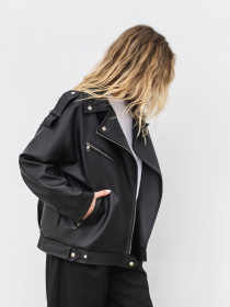 Шкіряна куртка Romashka Берлін модель 208016206101 Фото