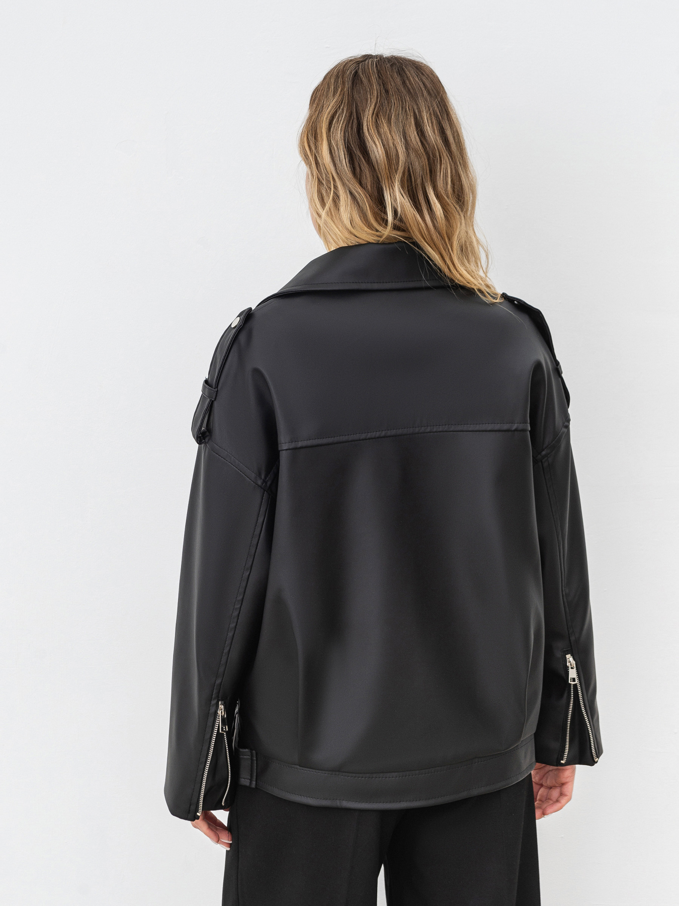 Шкіряна куртка Romashka Берлін модель 208016206101 Фото