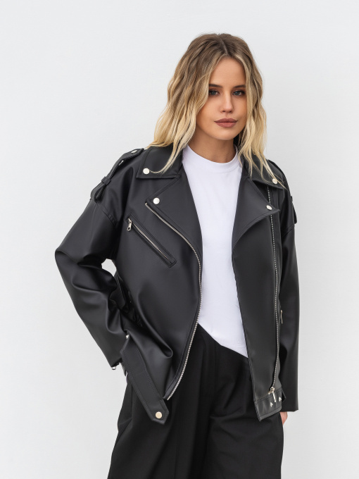 Шкіряна куртка Romashka Берлін модель 208016206101 Фото