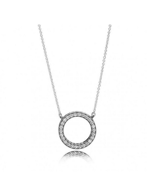 Колье PANDORA Moments модель 590514CZ Фото