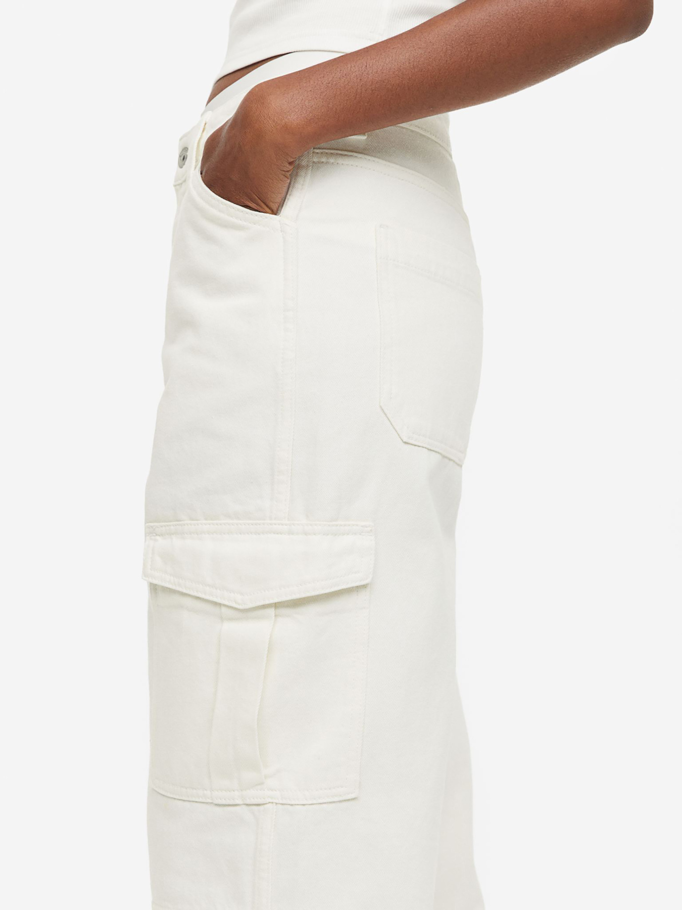 Широкие джинсы H&M модель 71636 Фото