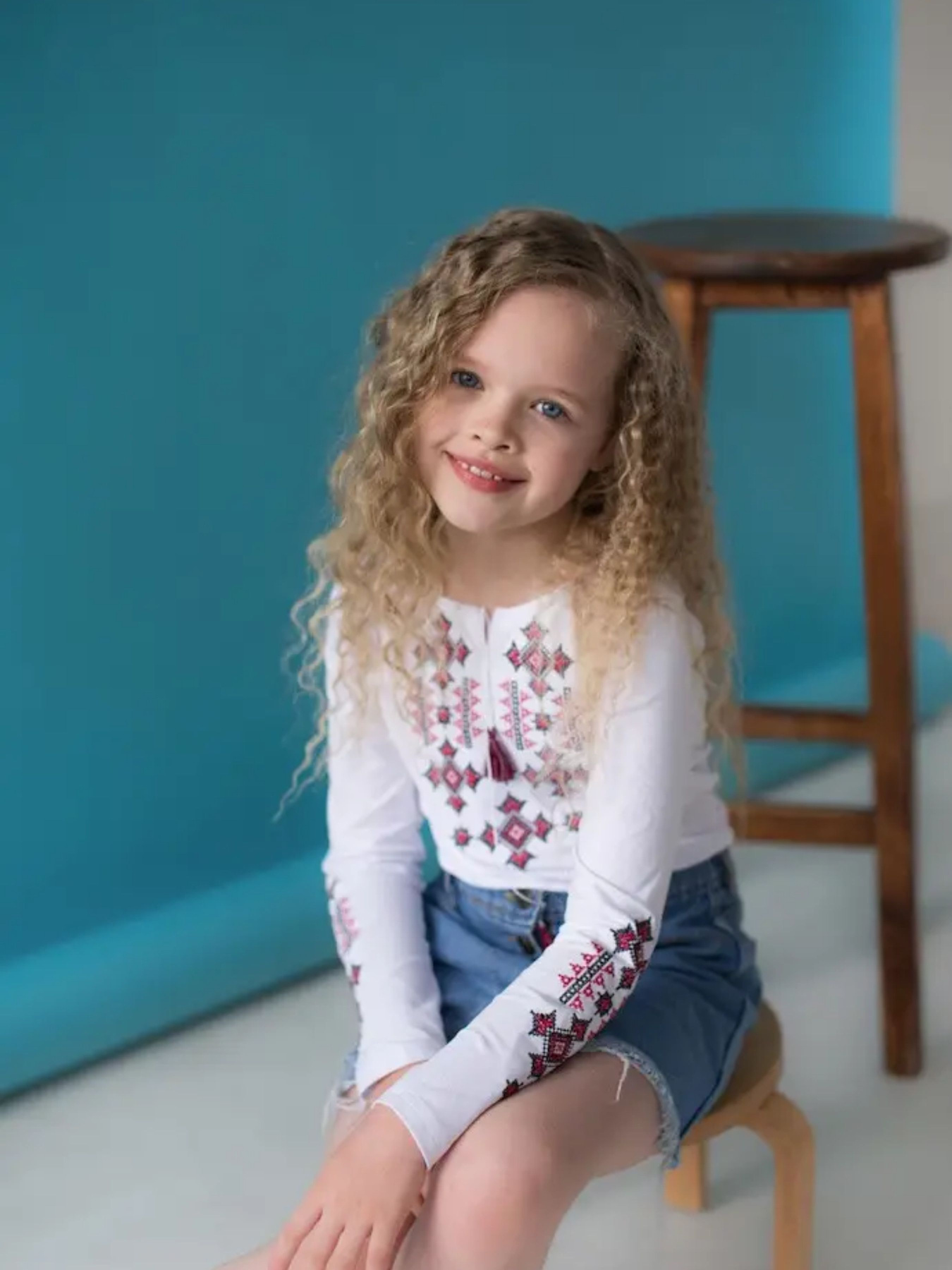 Вышитая рубашка Melanika модель 1528951411 Фото