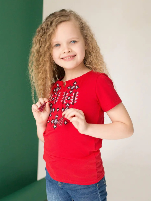 Вышитая рубашка Melanika модель 1528946446 Фото