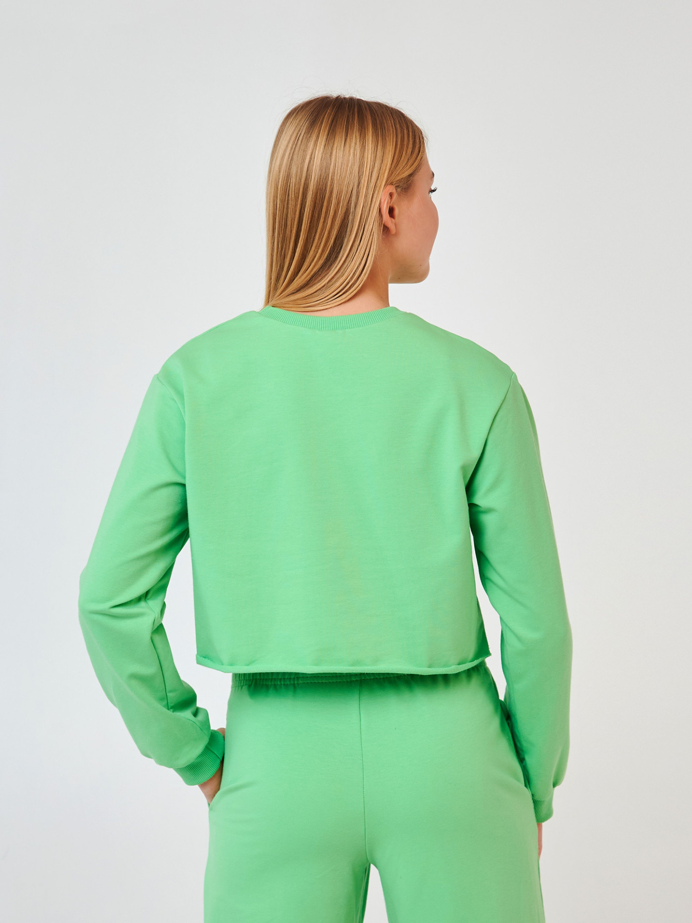 Світшот SMIL модель smil_116619-mentol Світшот SMIL модель smil_116619-mentol Фото