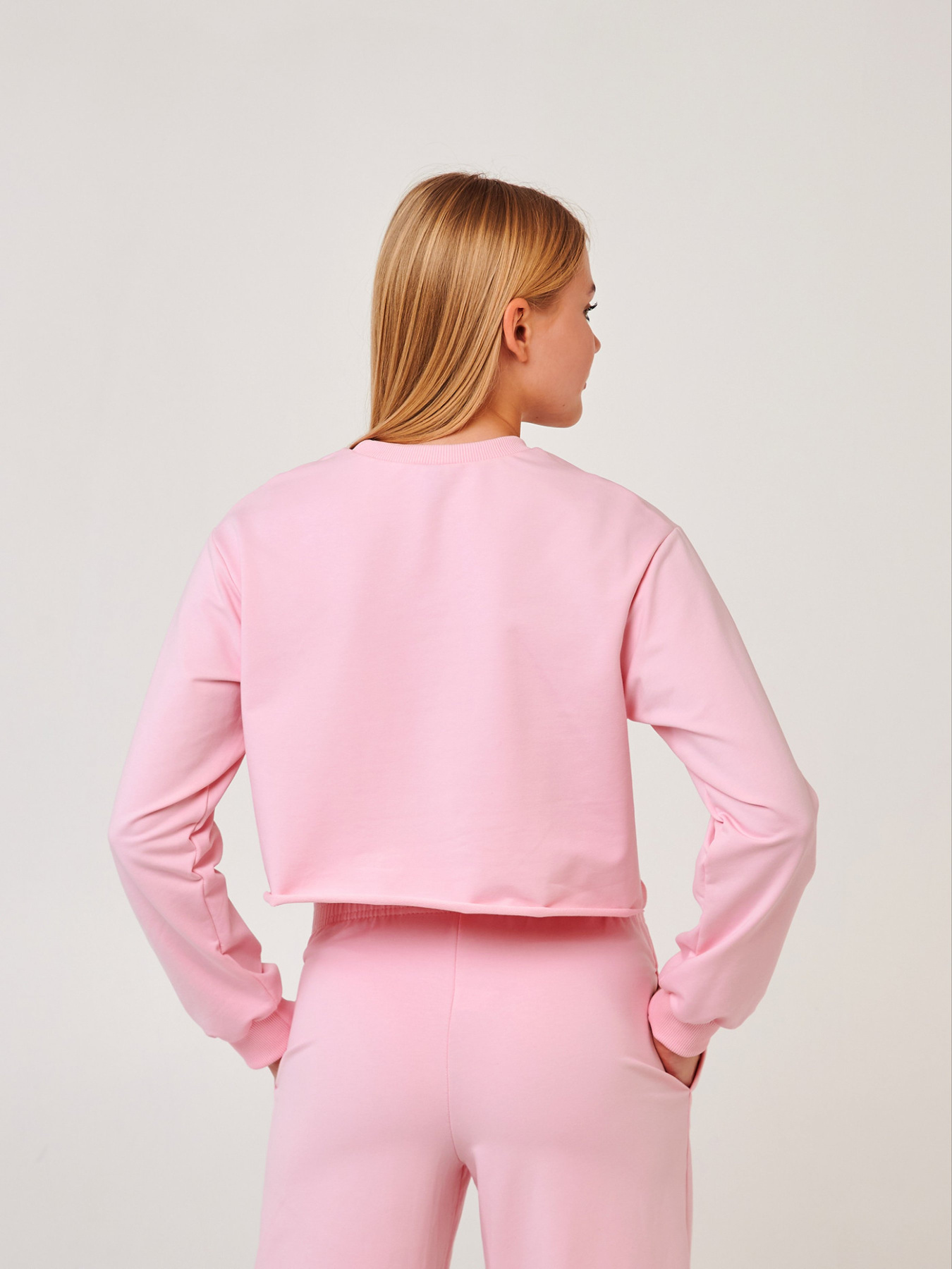 Свитшот SMIL модель smil_116619-rozovyj Фото