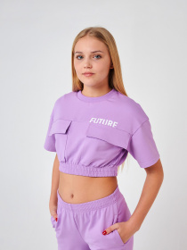 Топ SMIL модель smil_110736-lilovyj Фото