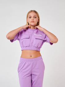 Топ SMIL Модель smil_110736-lilovyj Фото
