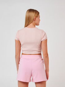 Повседневные шорты SMIL модель smil_112419-rozovyj Повседневные шорты SMIL модель smil_112419-rozovyj Фото
