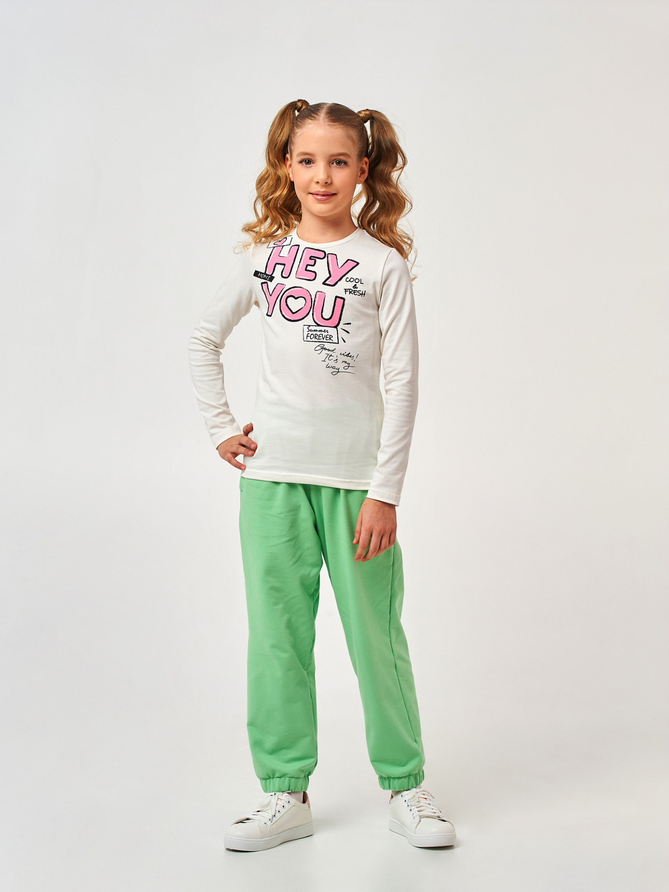 Лонгслив SMIL модель smil_114959-molocnyj Фото