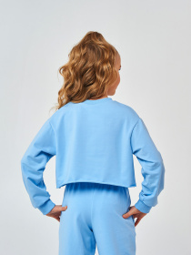 Свитшот SMIL модель smil_116614-goluboj Фото