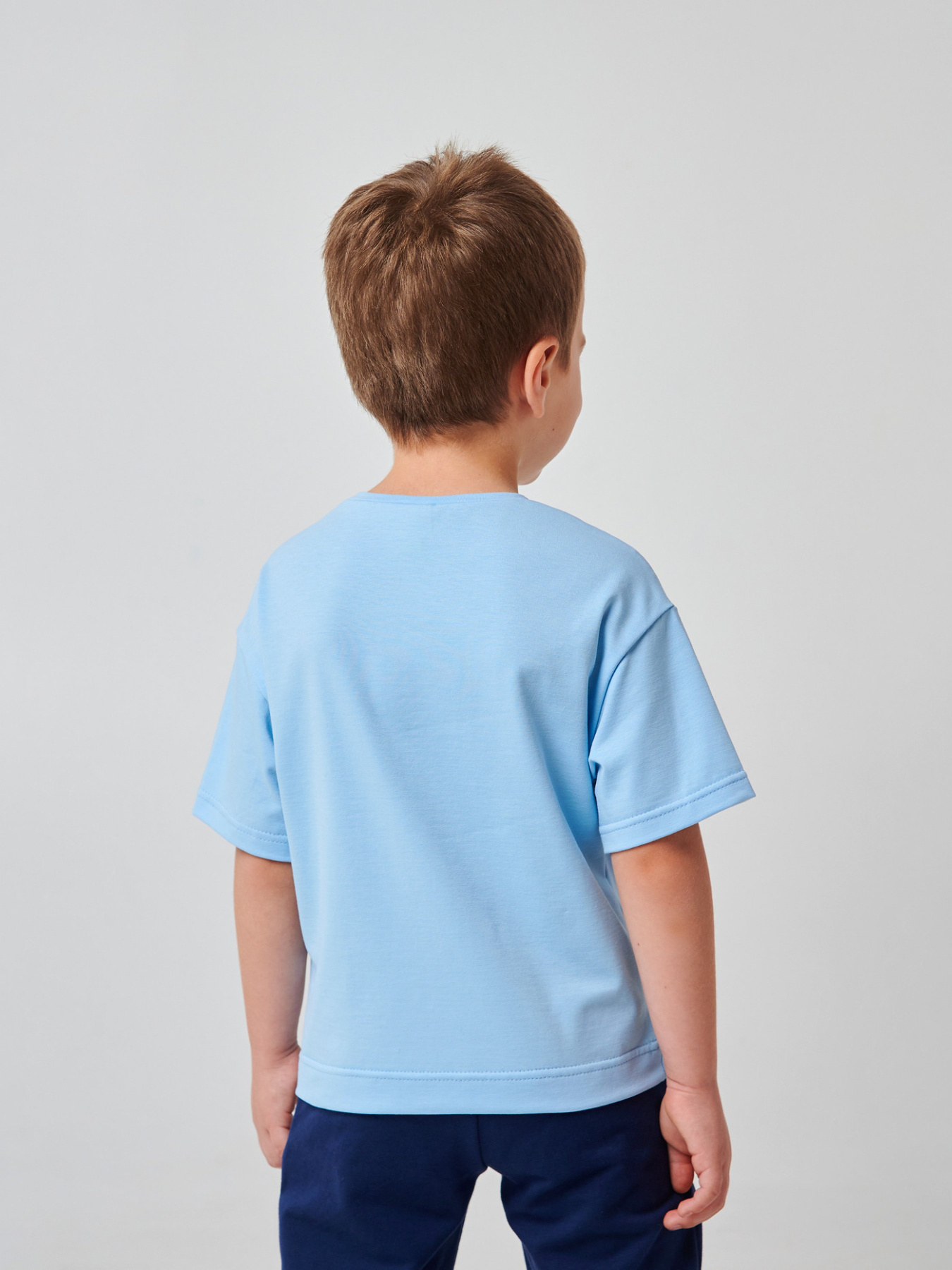 Футболка SMIL модель smil_110738-goluboj Фото