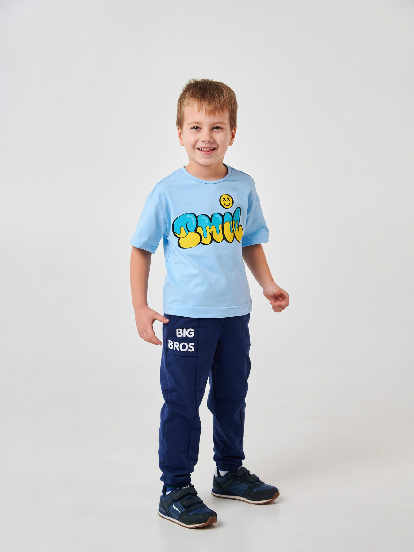 Футболка SMIL модель smil_110738-goluboj Фото