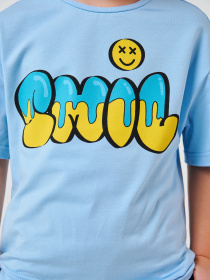 Футболка SMIL модель smil_110738-goluboj Фото