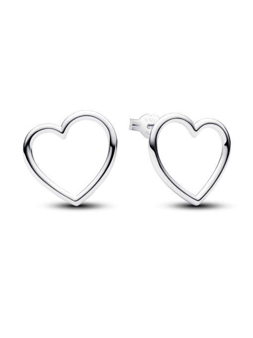 Серьги-гвоздики PANDORA Moments модель 293077C00 Фото