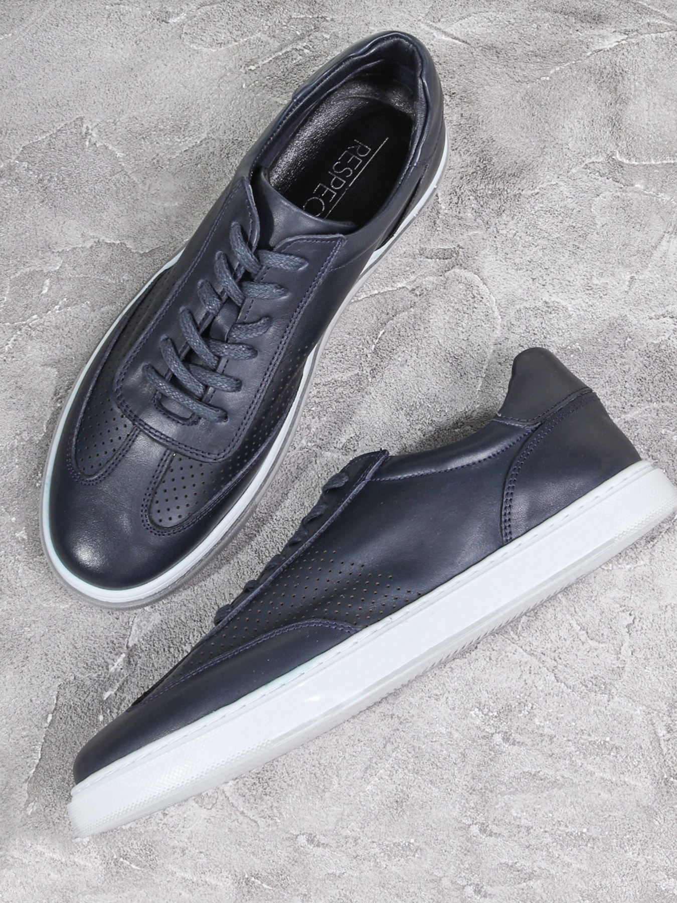 Кеды низкие Respect модель 9512-2011_NAVI Фото