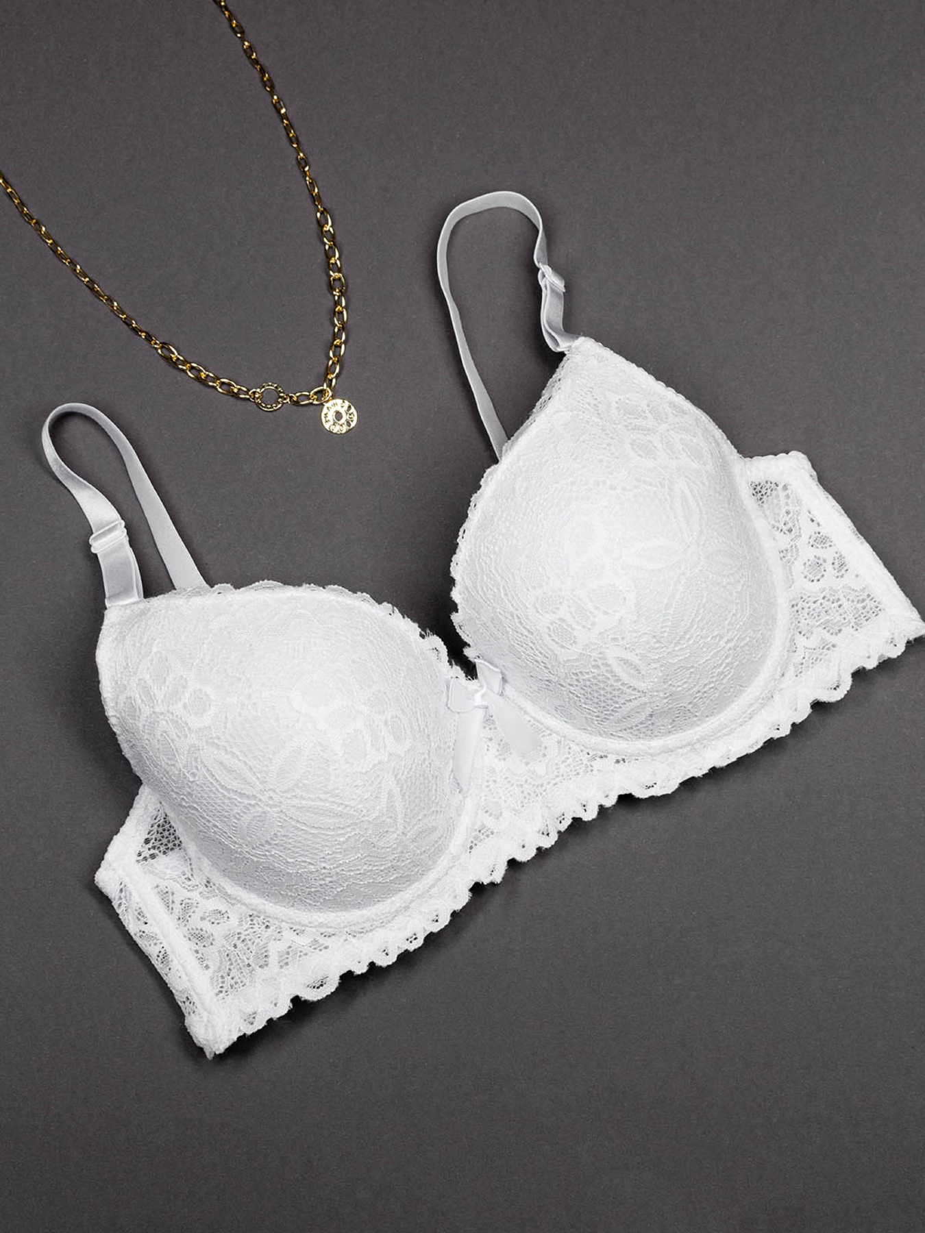 Бюстгальтер ISSA Plus модель BL3-04_белый Фото