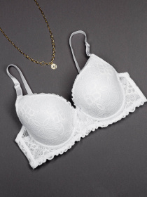 Бюстгальтер ISSA Plus модель BL3-04_белый Фото