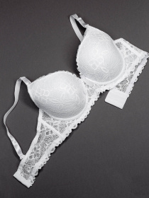 Бюстгальтер ISSA Plus модель BL3-04_белый Фото