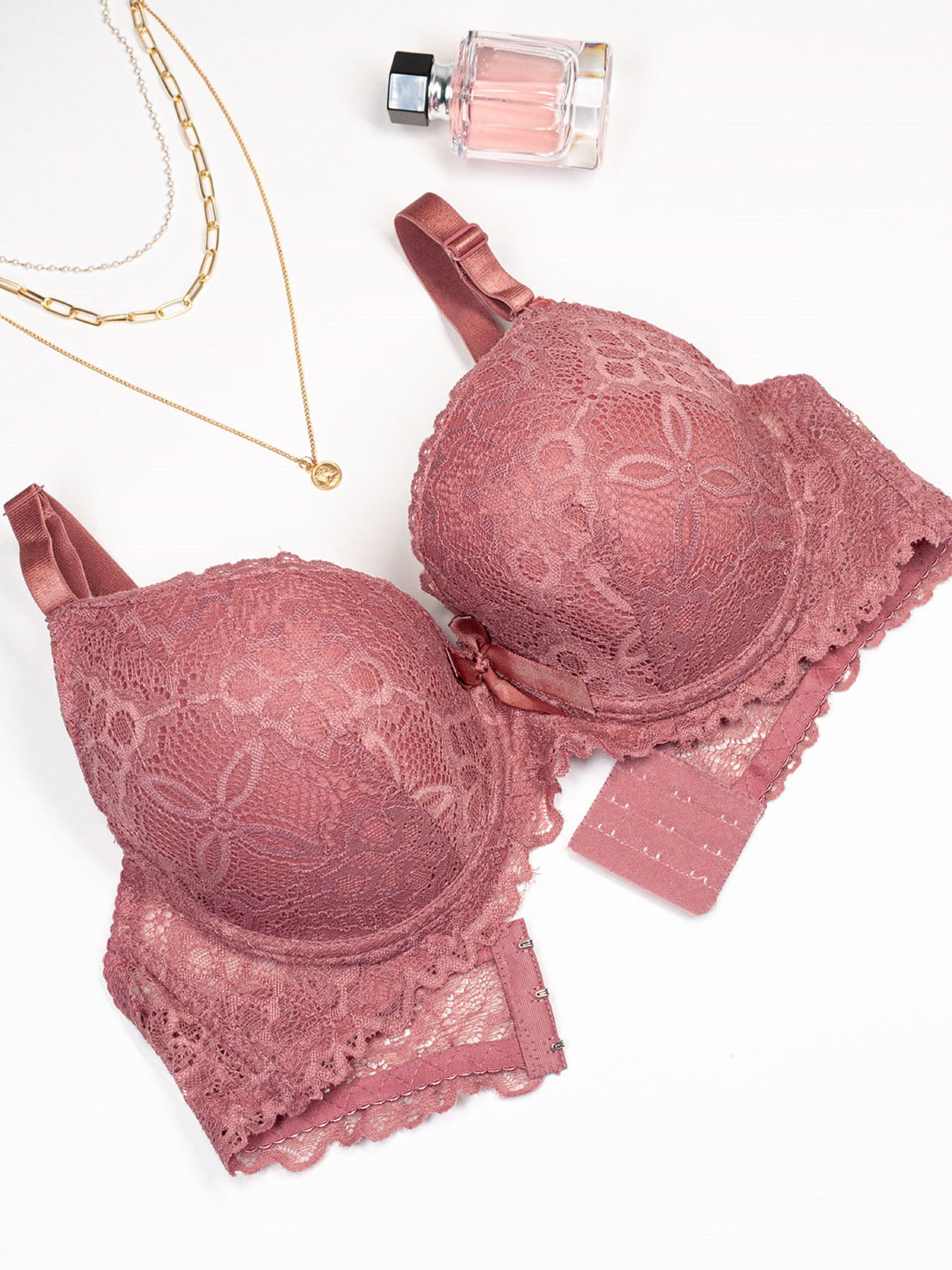 Бюстгальтер ISSA Plus модель BL3-04_темно_розовый Фото