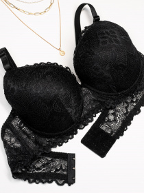 Бюстгальтер ISSA Plus модель BL3-04_черный Фото