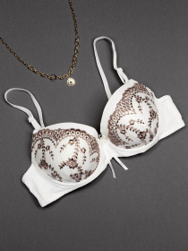 Бюстгальтер ISSA Plus модель BL3-07_белый Фото