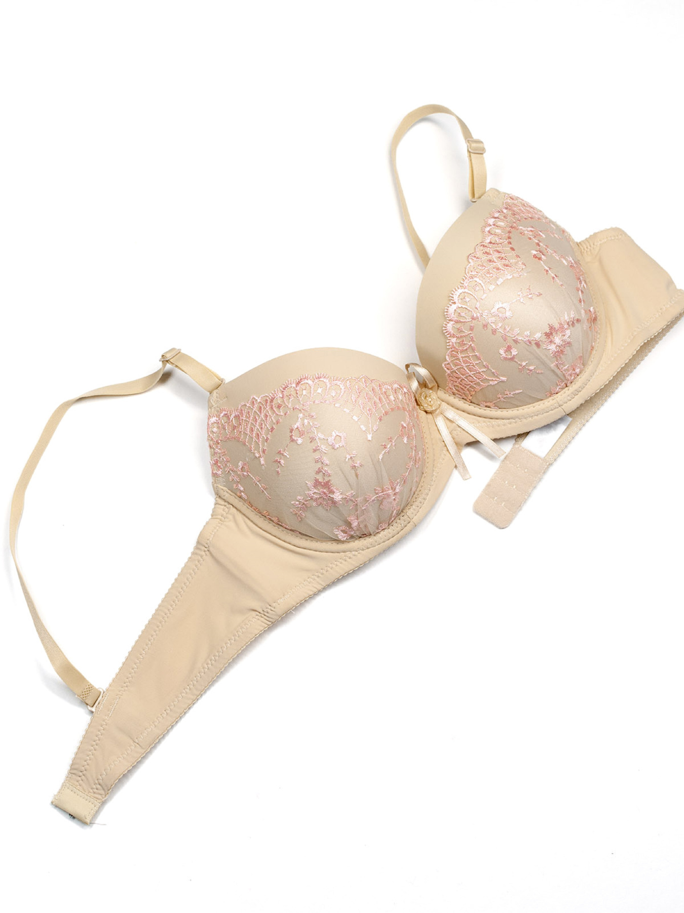 Бюстгальтер ISSA Plus модель BL3-07_бежевый Фото