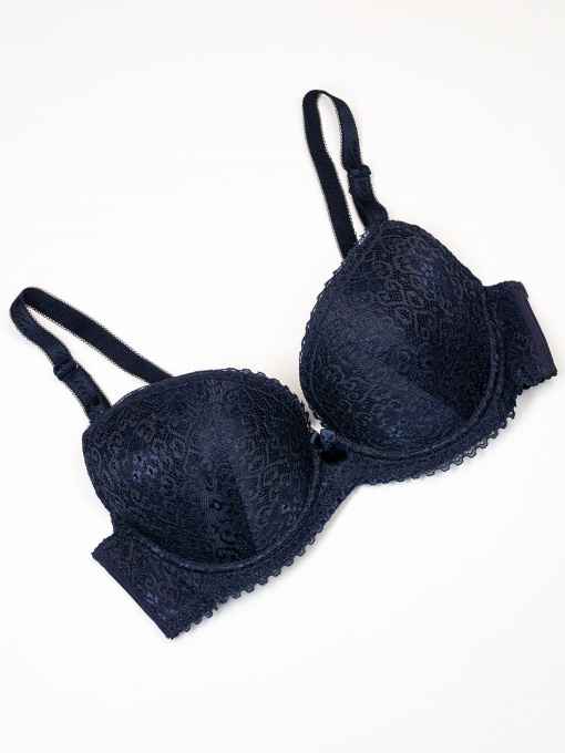 Бюстгальтер ISSA Plus модель BL3-47_синий Фото