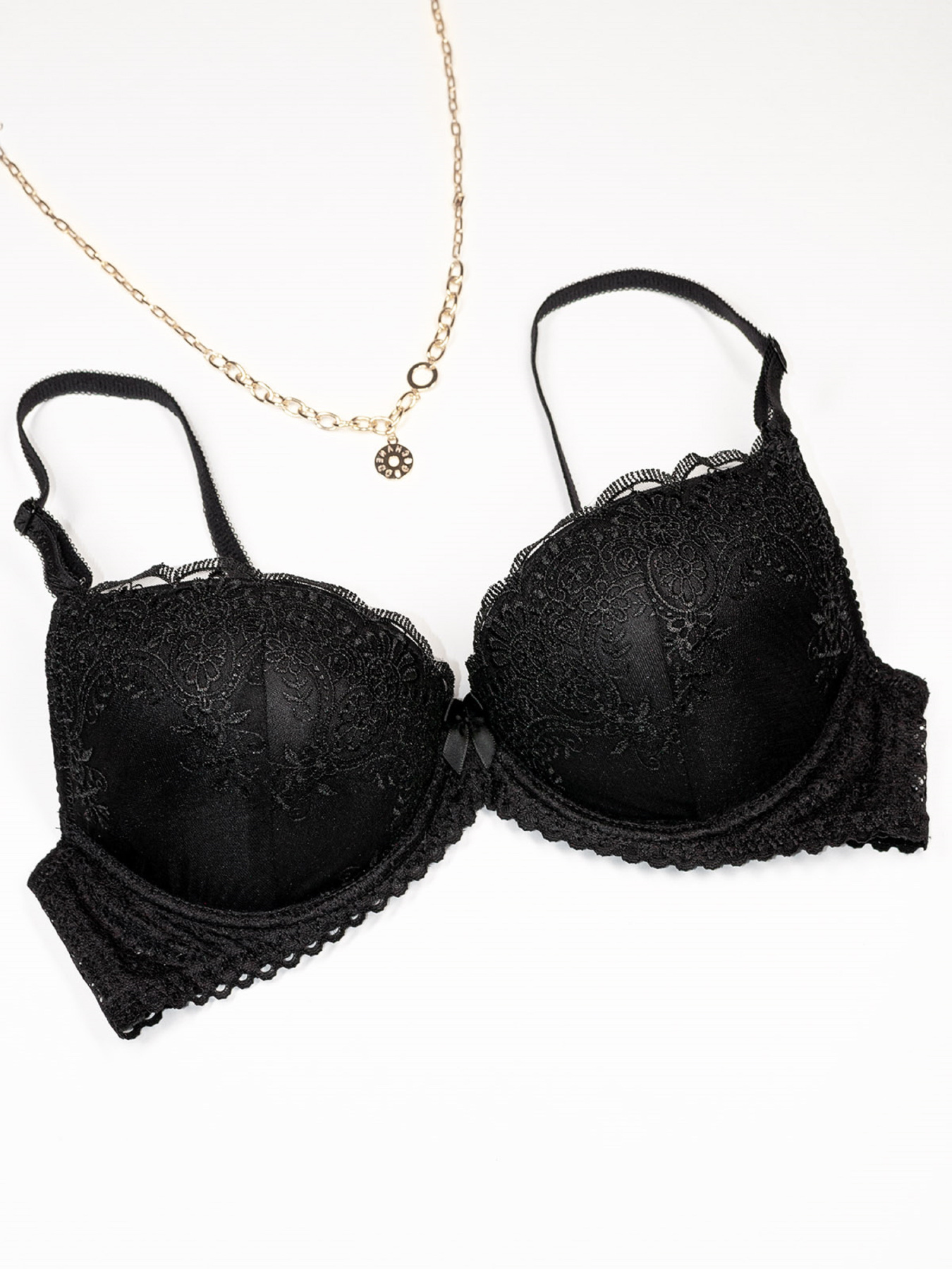 Бюстгальтер ISSA Plus модель BL3-50_черный Фото